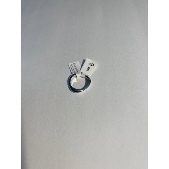 Lia Sophia Ring Size 6 Sliver Plated - Picture 3 of 7